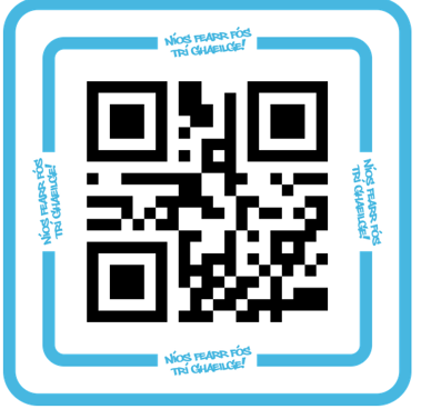 QR code linking to mailto:botmg@mie.ie