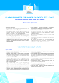 Erasmus ECHE certificat vert EN 21 27